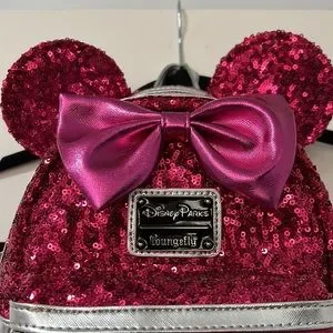 Rare- Loungefly Imagination Pink backpack 76095-1s.jpg main image 3